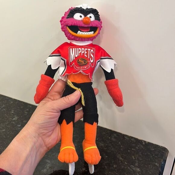 Vintage McDonald’s NHL Muppets ~ 12” Animal Plush ~ 1995 - Picture 1 of 4